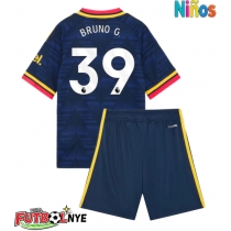 Camiseta Arsenal Bruno Guimaraes #39 Visitante Equipación para niños 2026-27 manga corta (+ pantalones cortos)